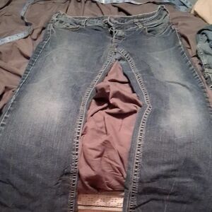 Silver Jeans Dark Indigo Denim